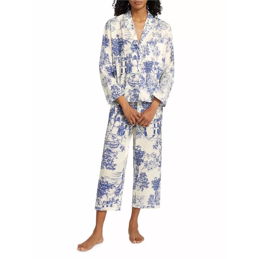 JOHNNY WAS house on the hill sleepwear pajamas in multicolor NWT